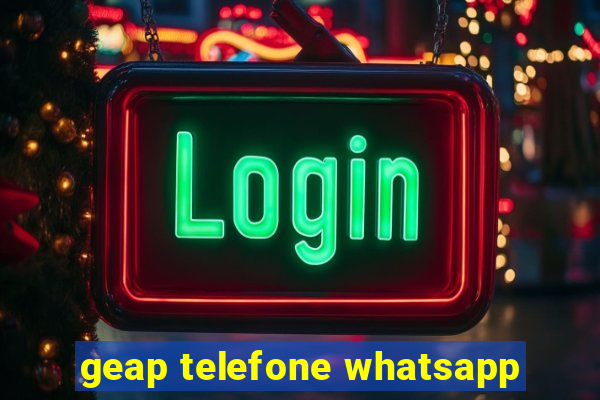 geap telefone whatsapp